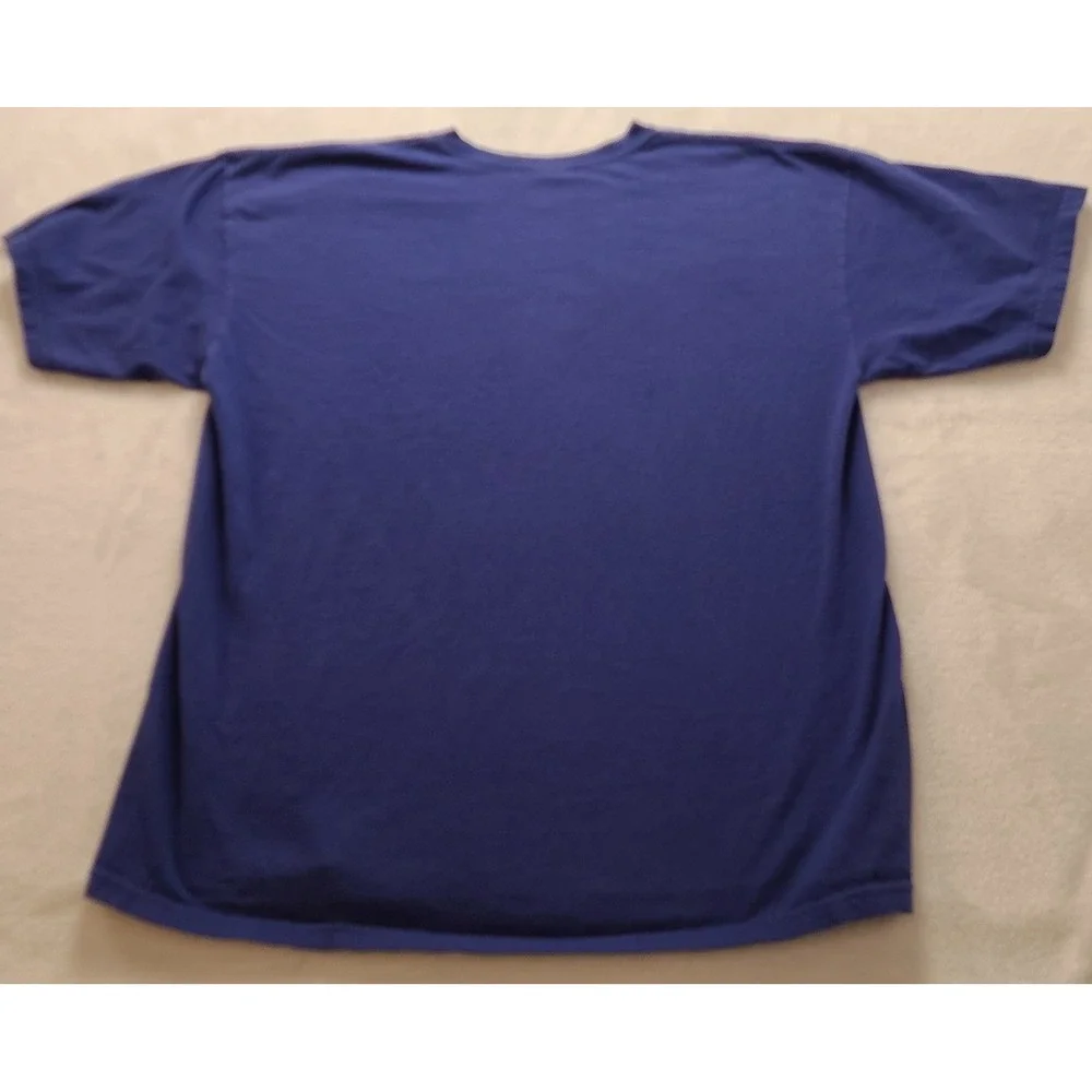 Gildan Ultra Cotton Men's‎ XL Blue Graphic T-Shirt The More You Drink Beer Humor